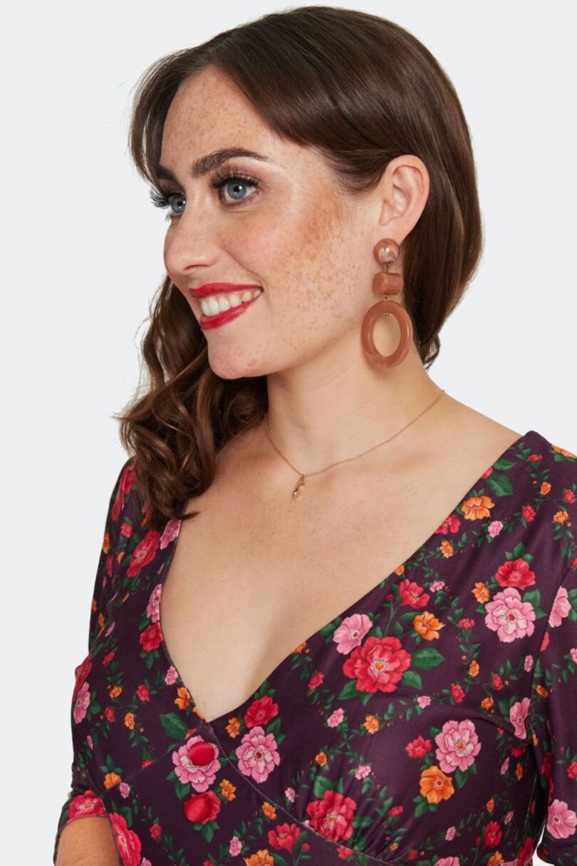 Round Drop Earrings  Shop now at Kitty Darling