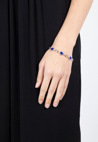 Saffy Sapphire Bracelet – Jewellery | Kitty Darling