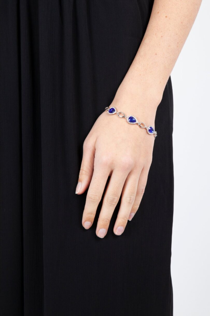 Saffy Sapphire Bracelet  Shop now at Kitty Darling