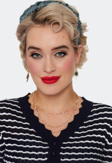 Sapphire Blue Teardrop Earrings – Jewellery | Kitty Darling