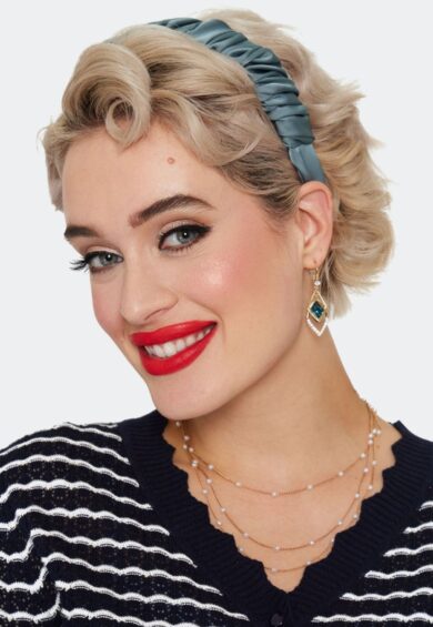 Sapphire Blue Teardrop Earrings – Jewellery | Kitty Darling