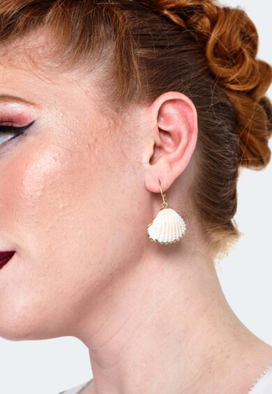 Shell Drop Earrings – Jewellery | Kitty Darling