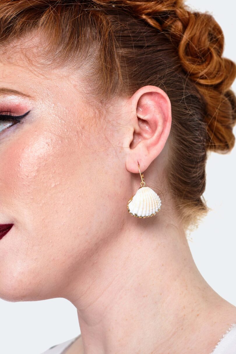 Shell Drop Earrings  Shop now at Kitty Darling