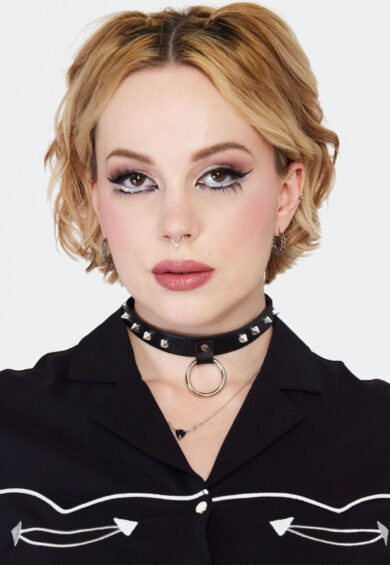 Silver Chain Hoop Earrings – Jewellery | Kitty Darling