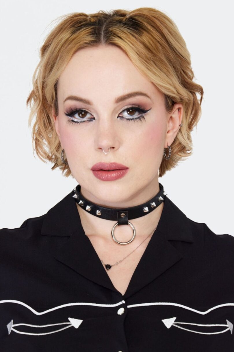Silver Chain Hoop Earrings  Shop now at Kitty Darling