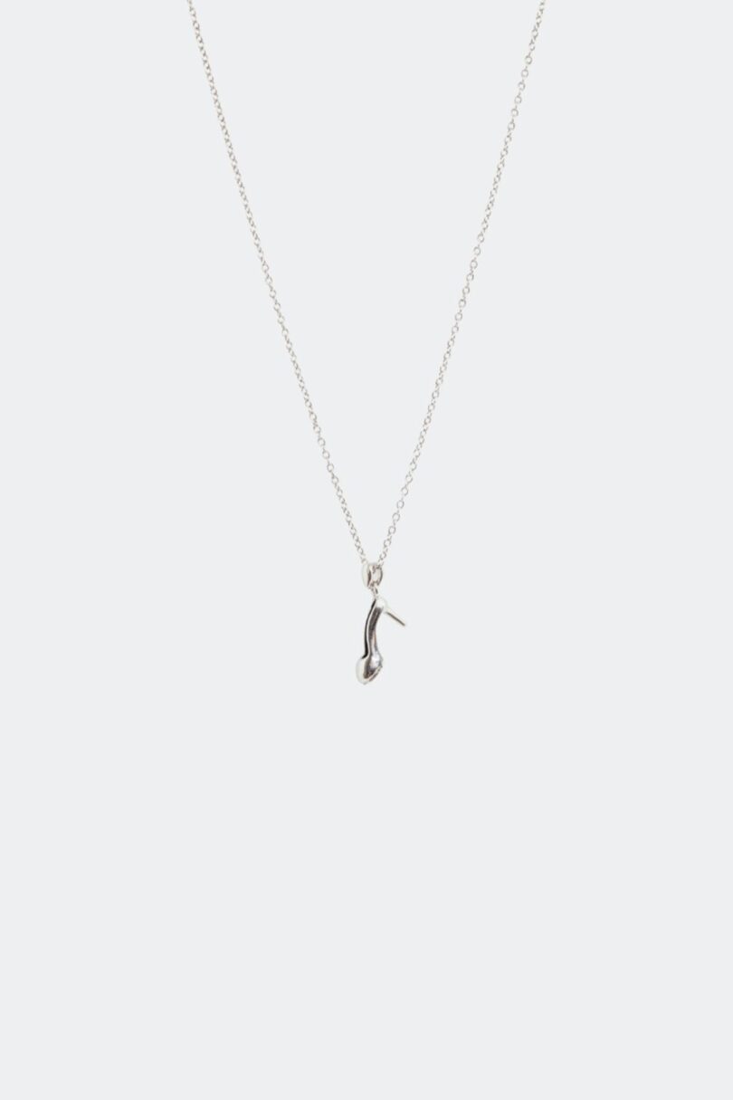Silver Tone Heel Necklace  Shop now at Kitty Darling