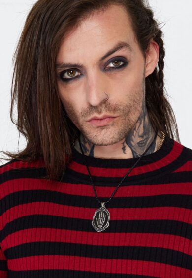 Skeleton Hand Necklace – Jewellery | Kitty Darling