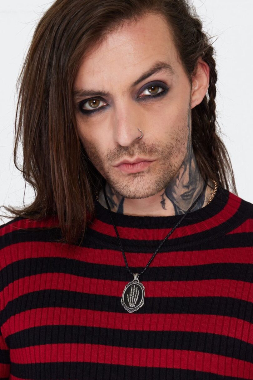 Skeleton Hand Necklace  Shop now at Kitty Darling