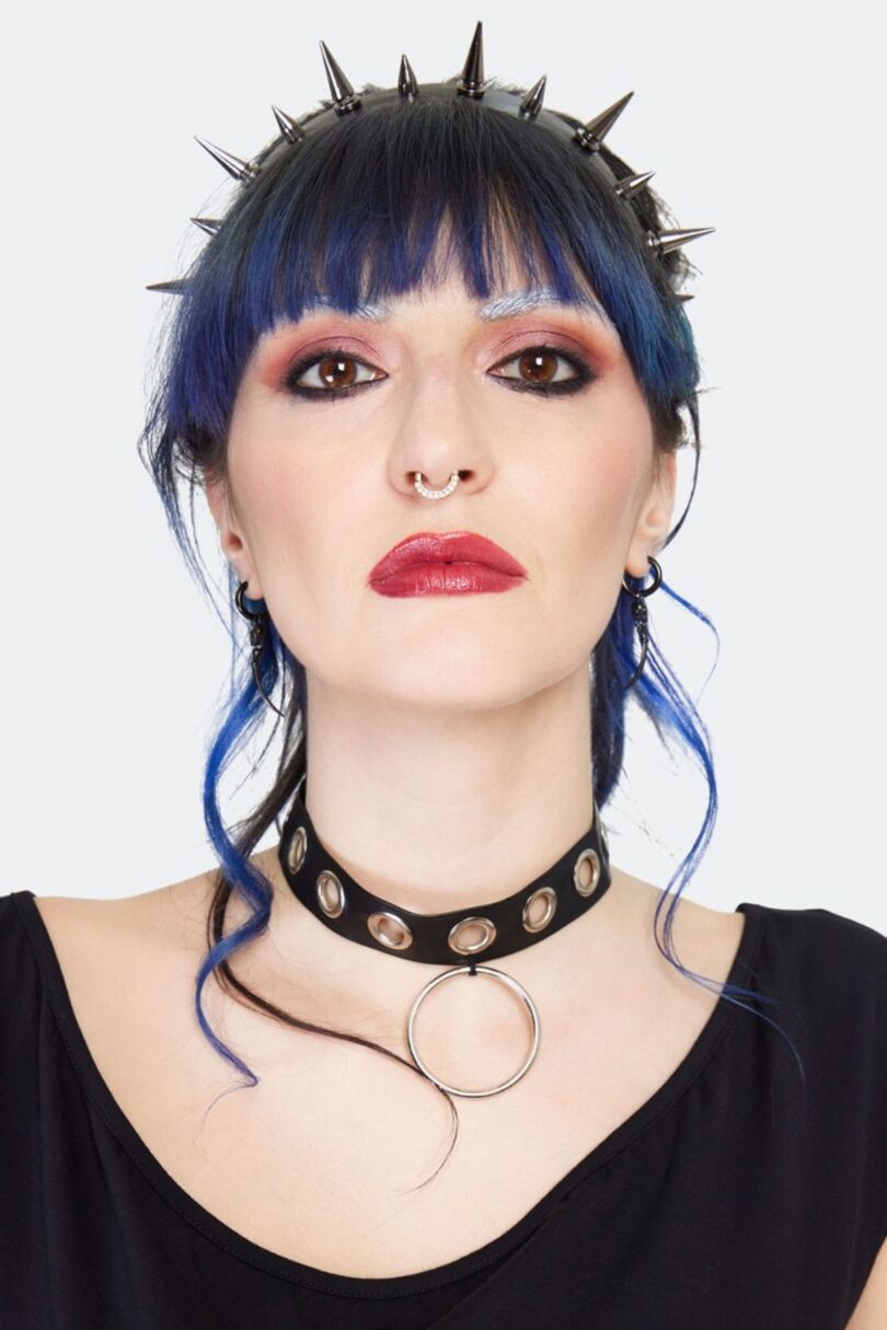 Skull And Bone Black Drop Earring  Shop now at Kitty Darling