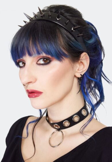 Skull And Bone Black Drop Earring – Jewellery | Kitty Darling