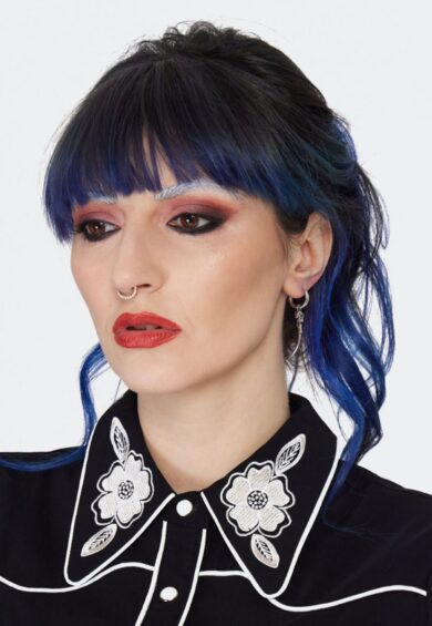 Skull And Bone Silver Drop Earring – Jewellery | Kitty Darling