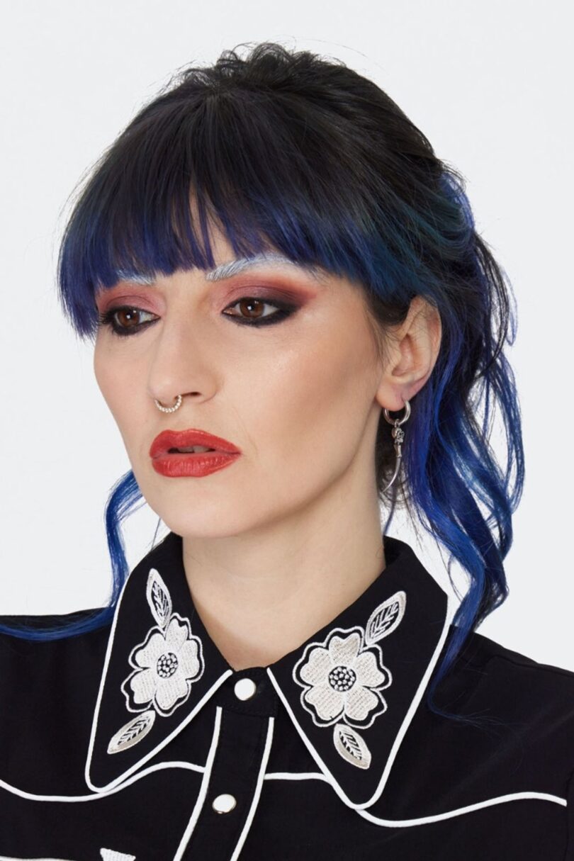 Skull And Bone Silver Drop Earring  Shop now at Kitty Darling
