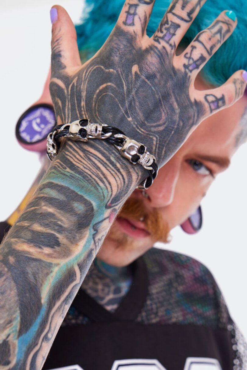 Skull Cuff  Shop now at Kitty Darling