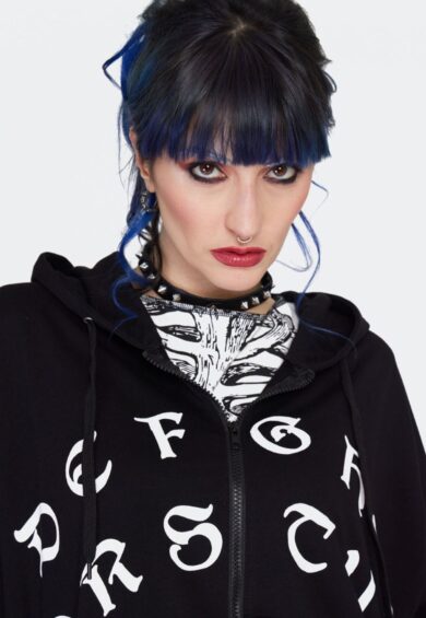 Skull Hooped Earrings – Jewellery | Kitty Darling