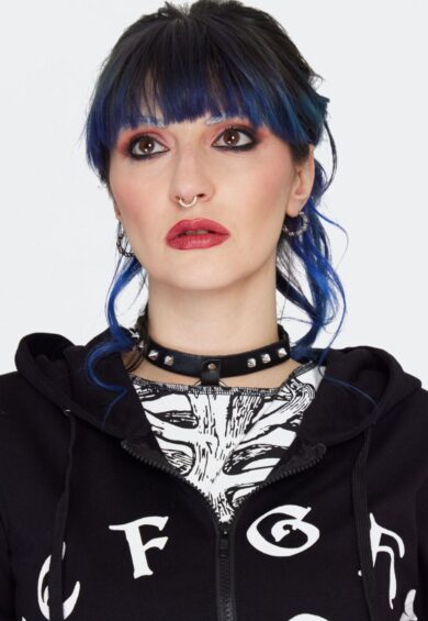 Skull Hooped Earrings – Jewellery | Kitty Darling