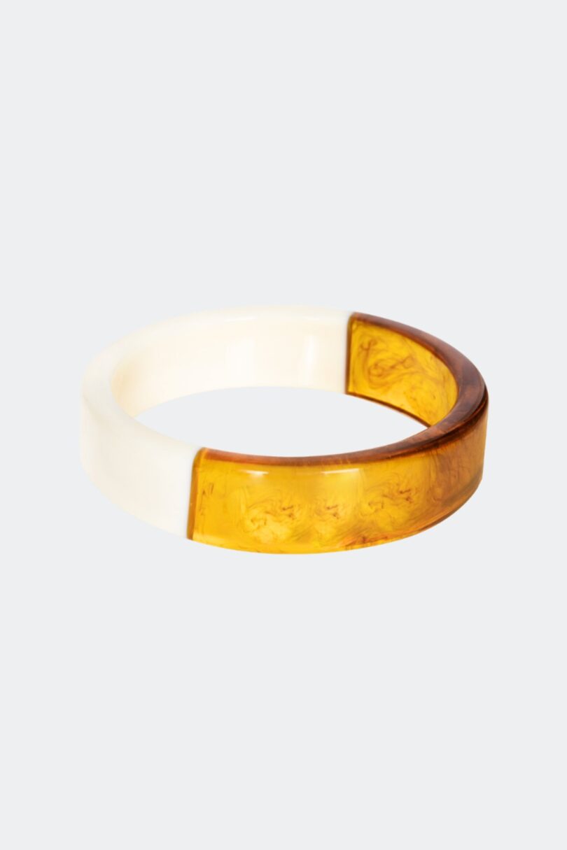 Slim Amber Stacking Bangle  Shop now at Kitty Darling
