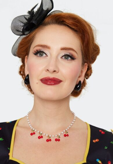 Statement Black Teardrop Earrings – Jewellery | Kitty Darling