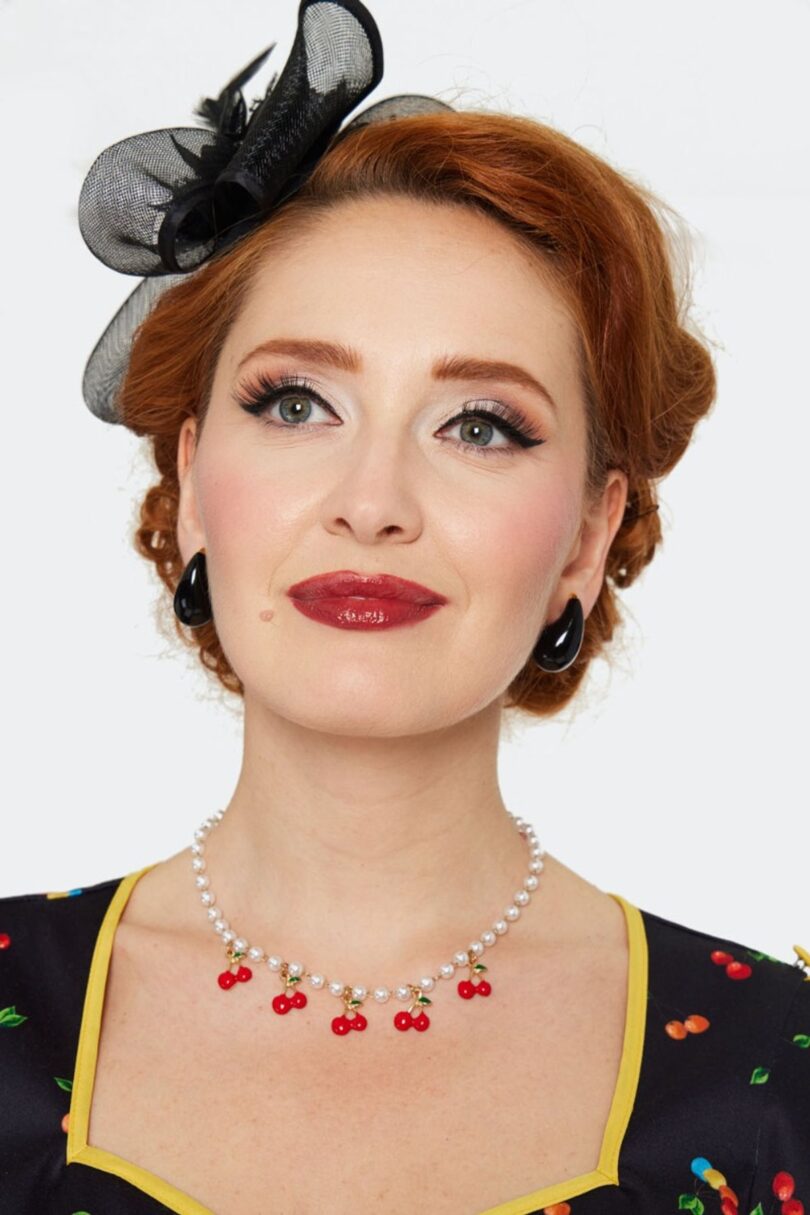 Statement Black Teardrop Earrings  Shop now at Kitty Darling