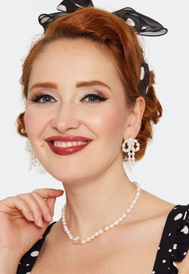 Statement Pearl Bow Earrings – Jewellery | Kitty Darling