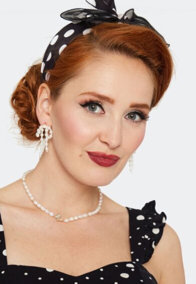 Statement Pearl Bow Earrings – Jewellery | Kitty Darling