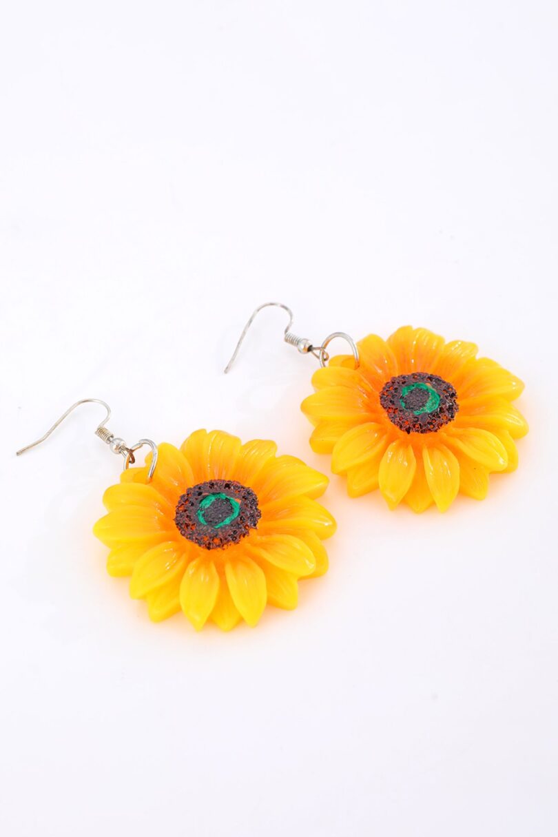 Sunflower Earrings  Shop now at Kitty Darling