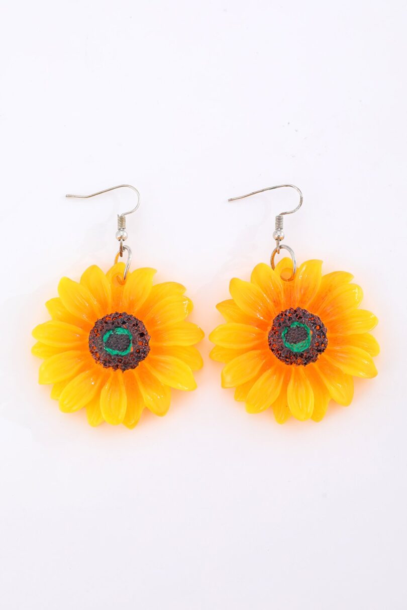 Sunflower Earrings  Shop now at Kitty Darling