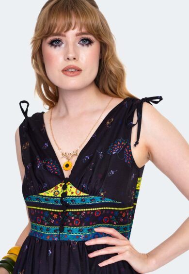 Sunflower Pendant Necklace – Jewellery | Kitty Darling