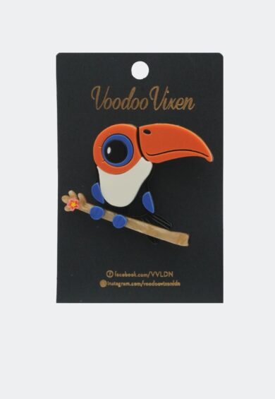 Toucan Bird Brooch – Jewellery | Kitty Darling