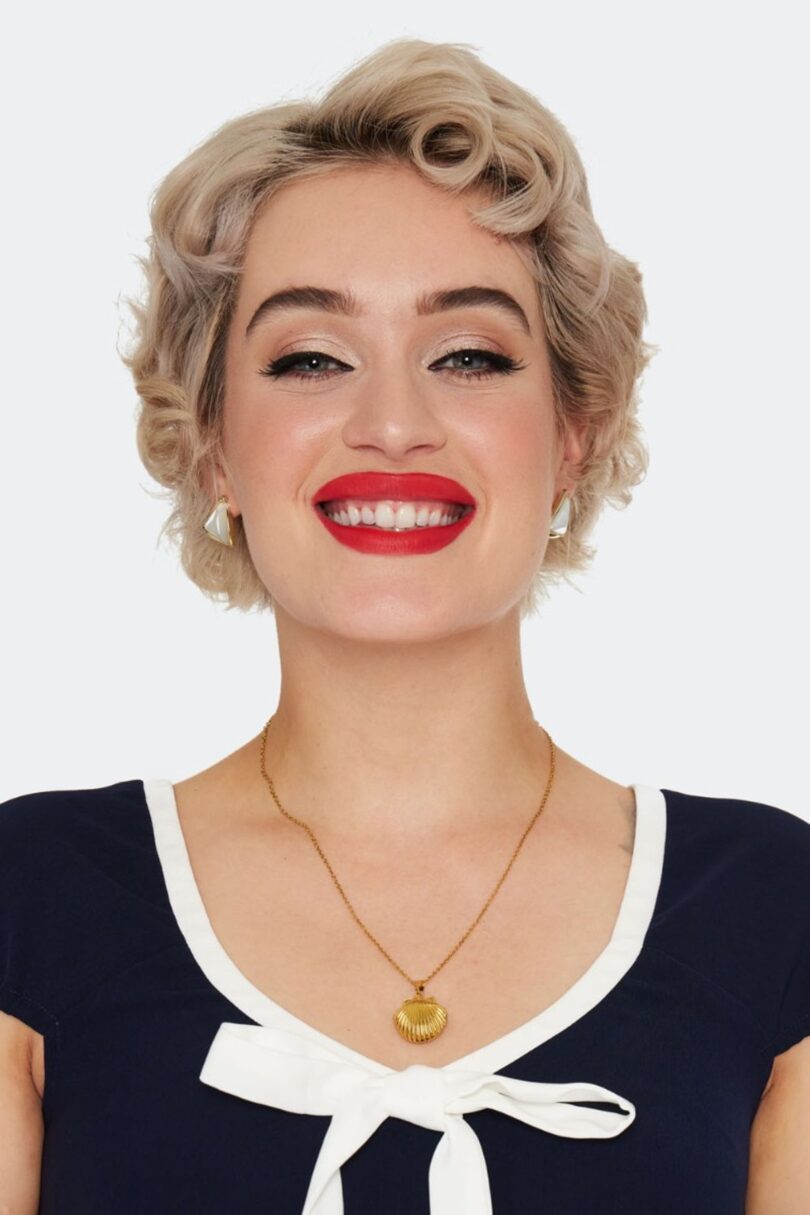 Triangle Shape Opal Style Earrings  Shop now at Kitty Darling