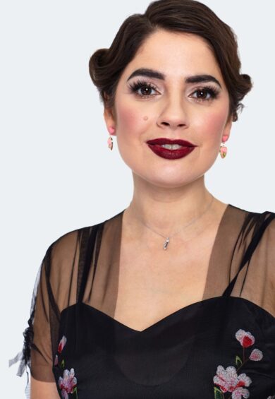 Tulip Heart Earrings – Jewellery | Kitty Darling