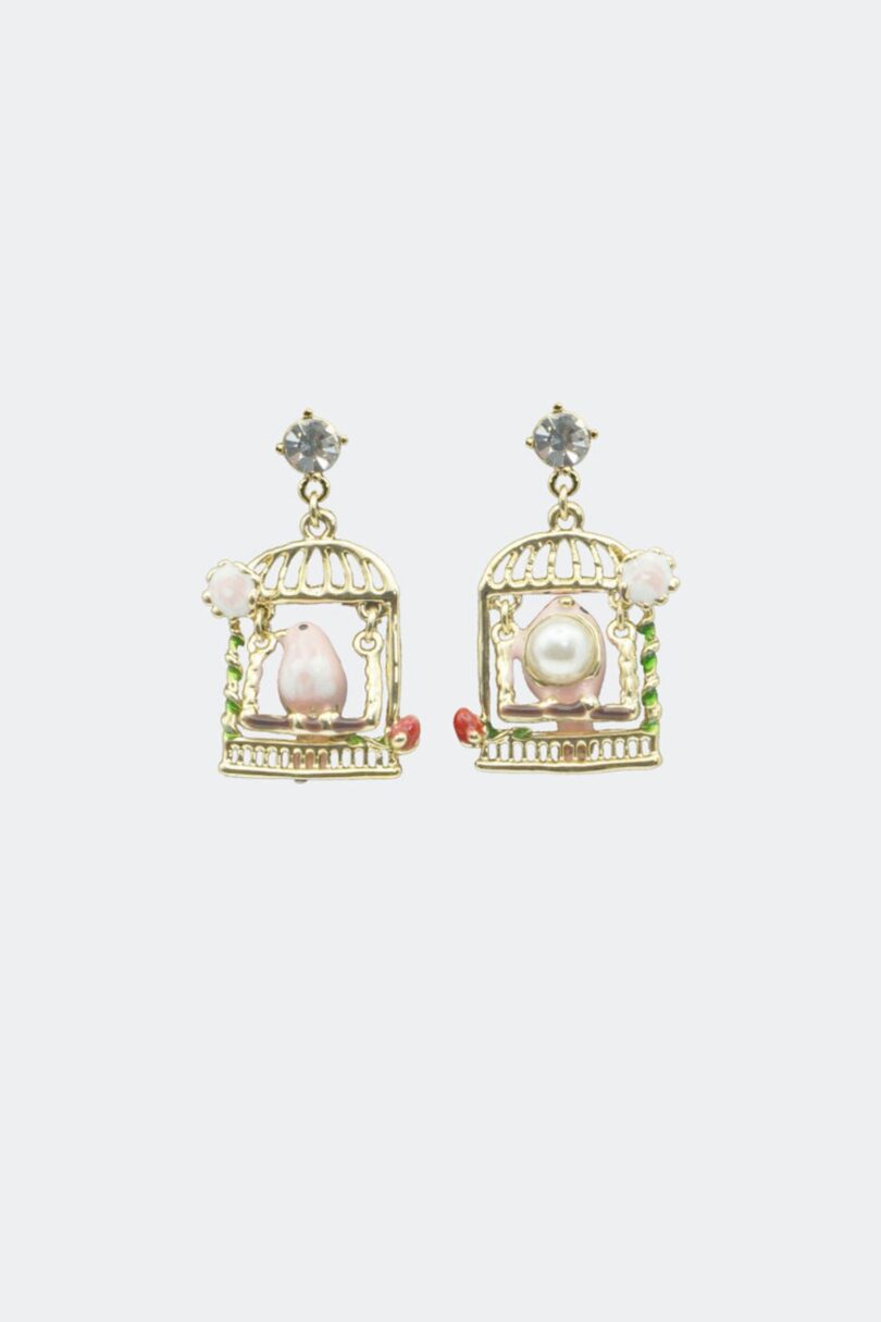 Vintage Birdcage Earrings  Shop now at Kitty Darling