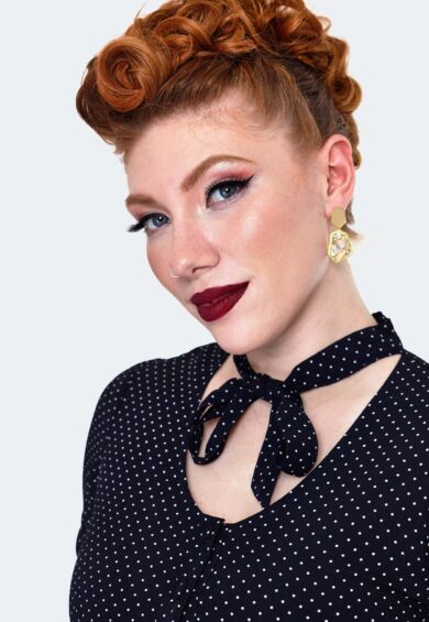 White Crystal Earrings – Jewellery | Kitty Darling