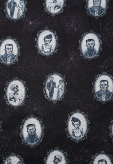 Amanda Frankenstein Black Swing Dress – Dresses | Kitty Darling