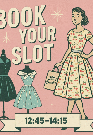 Monday Lounge – Mon 12 Jan 2026 – 12:45–14:15 – Lounge Time Slots | Kitty Darling