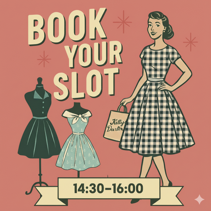 Monday Lounge – Mon 20 Oct 2025 – 14:30–16:00  Shop now at Kitty Darling