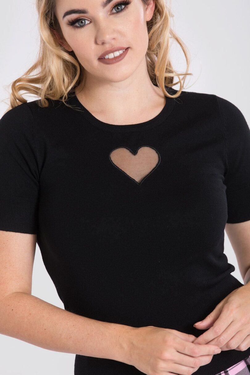 Heart Top  Shop now at Kitty Darling