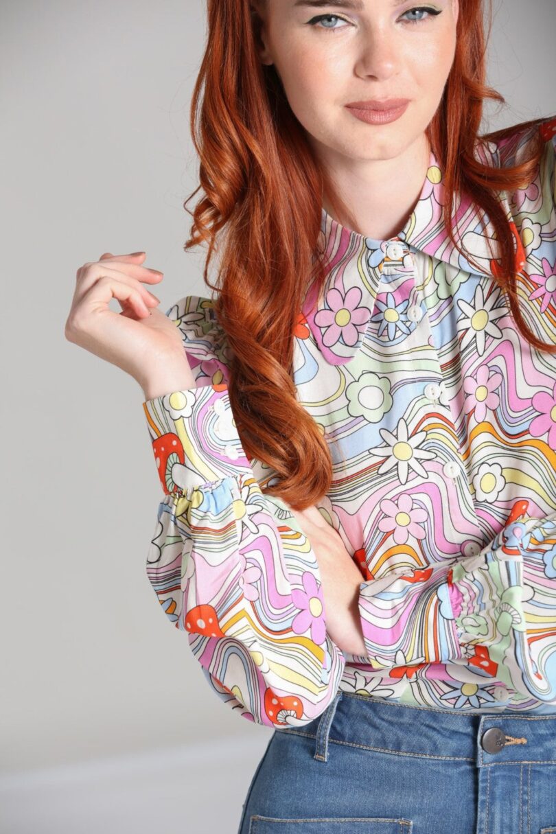 Happy Daze Blouse  Shop now at Kitty Darling