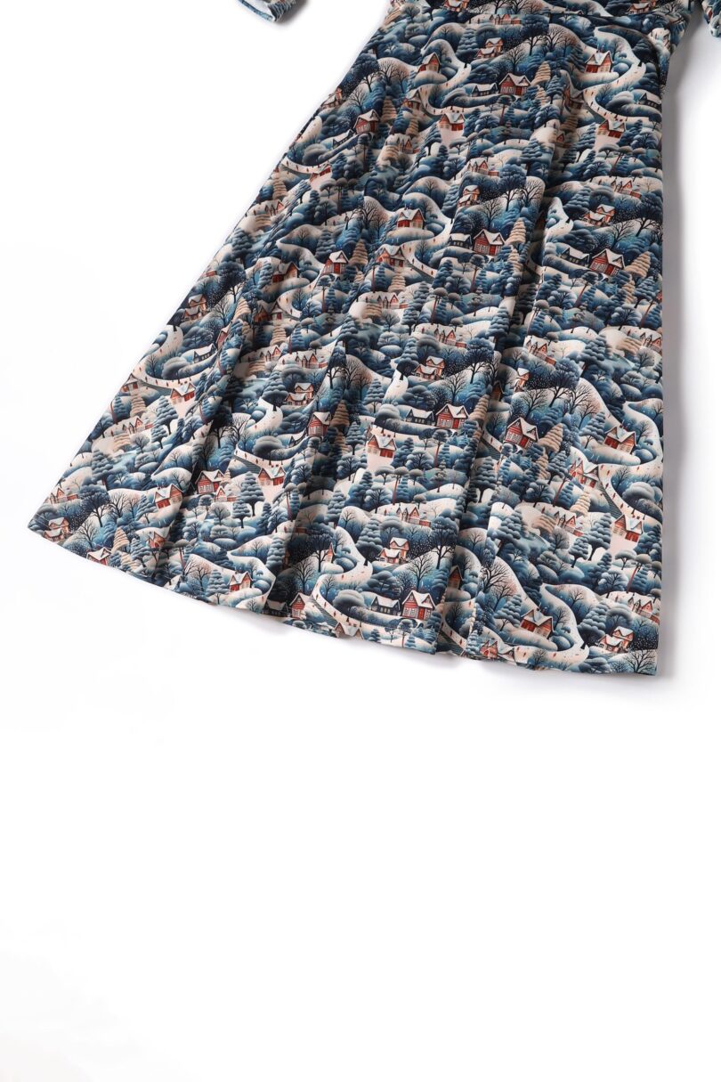 Scarlette Blue Winter Village Dress  Shop now at Kitty Darling