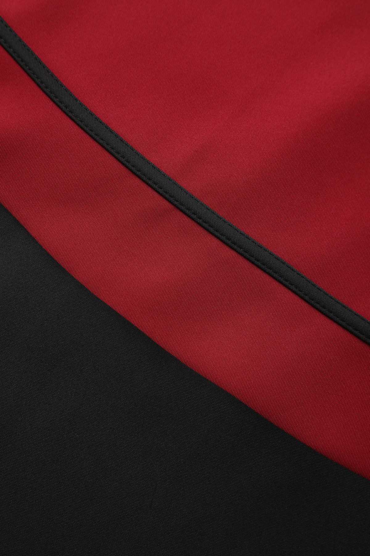 Maria Vintage-Inspired Burgundy & Black A-Line Dress Maria Vintage-Inspired Burgundy & Black A-Line Dress  Shop now at Kitty Darling