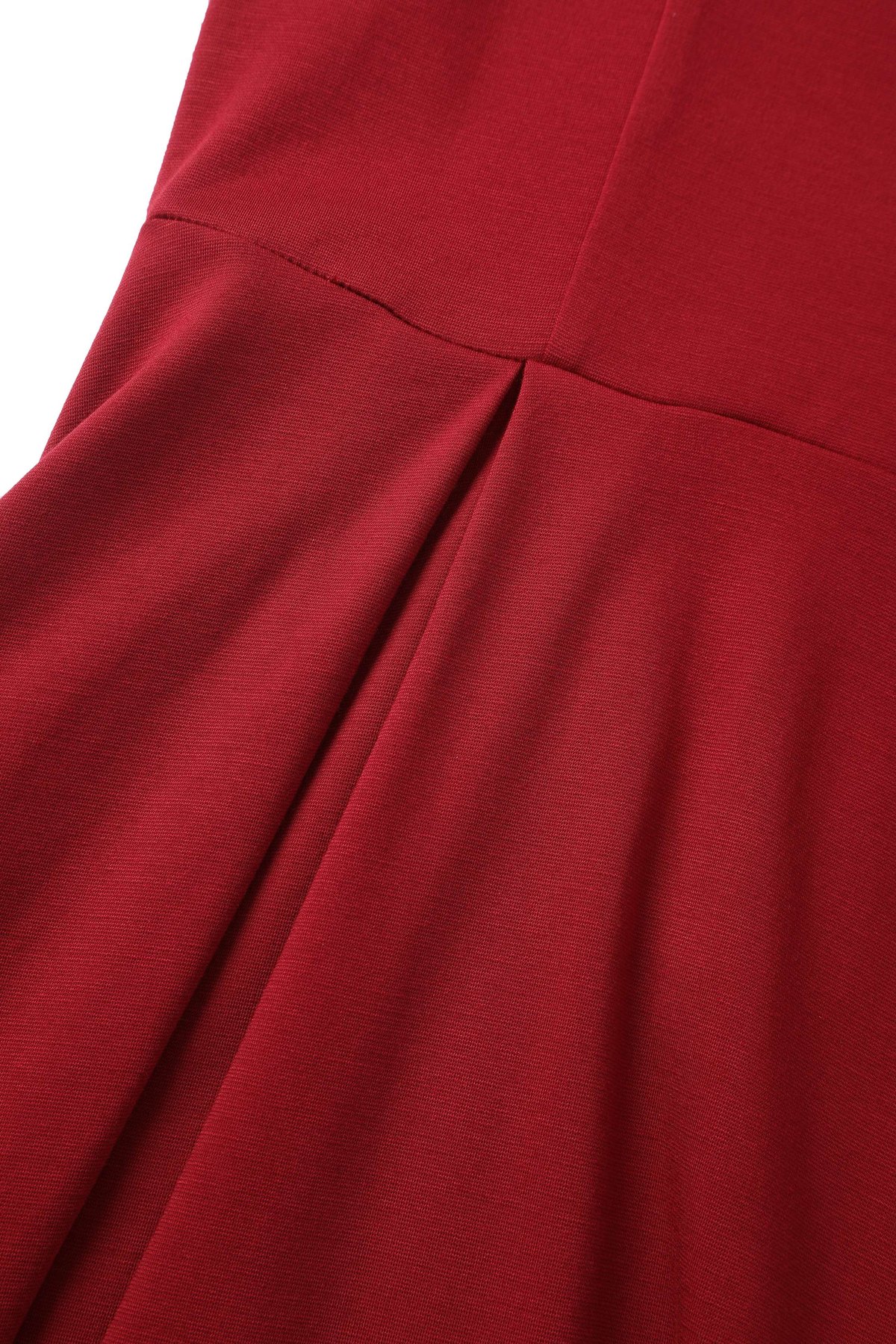 Beatrix Vintage Inspired Long Sleeves Dress in Burgundy Beatrix Vintage Inspired Long Sleeves Dress in Burgundy  Shop now at Kitty Darling