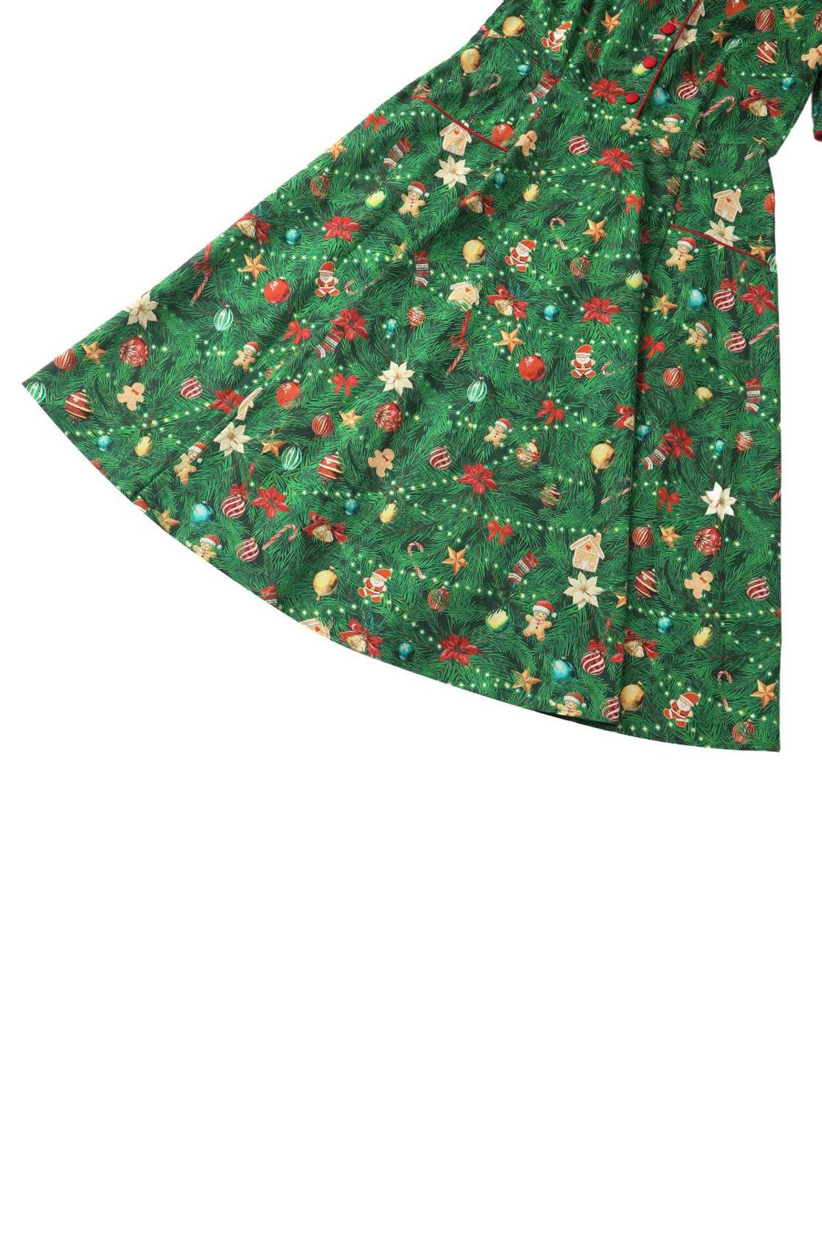 Mabel Christmas Tree Shirt Dress Mabel Christmas Tree Shirt Dress  Shop now at Kitty Darling