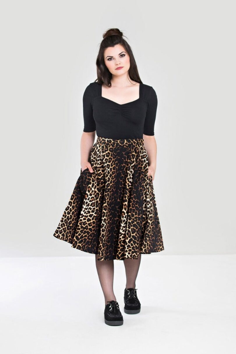 Panthera 50's Skirt  Shop now at Kitty Darling