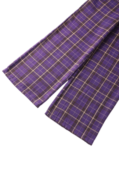 Sylvia Purple Tartan Jumpsuit – Jumpsuits & Playsuits | Kitty Darling