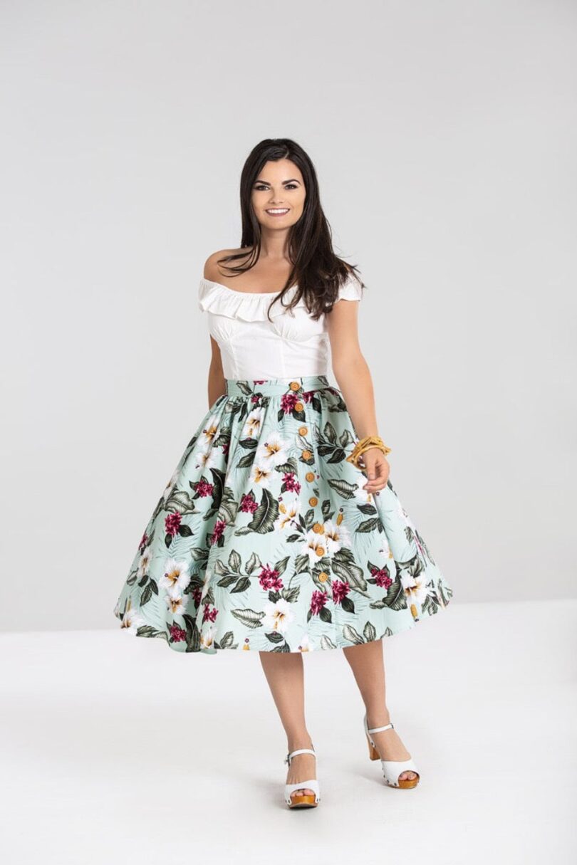 Tahiti Skirt  Shop now at Kitty Darling