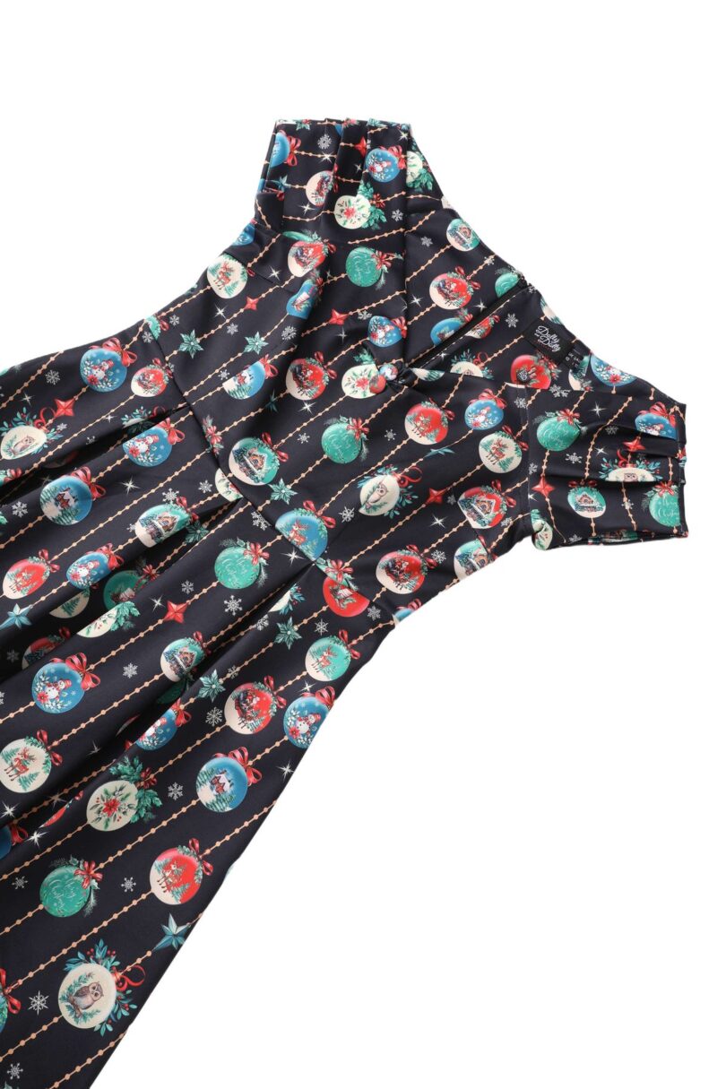 Lily Snow Globe Off Shoulder Dress  Shop now at Kitty Darling