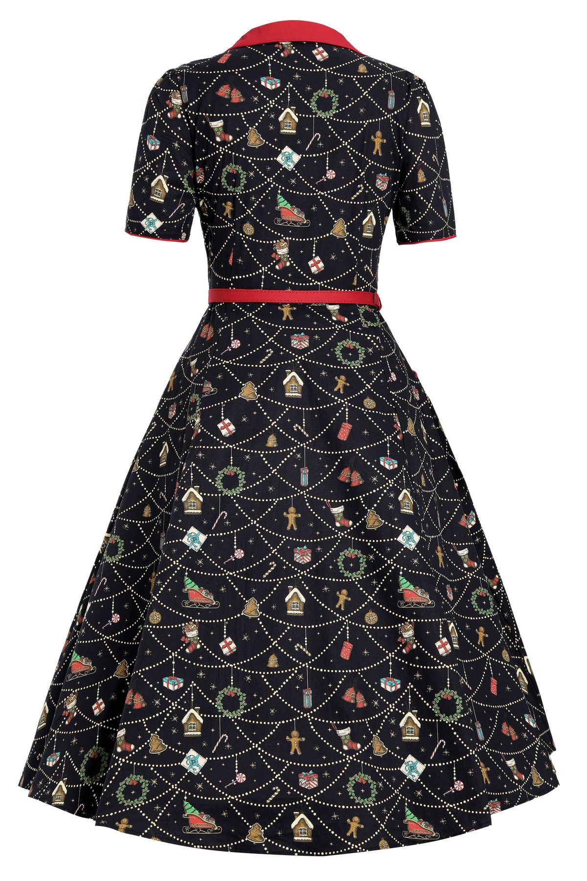 Mabel Christmas Ornament Shirt Dress Mabel Christmas Ornament Shirt Dress  Shop now at Kitty Darling