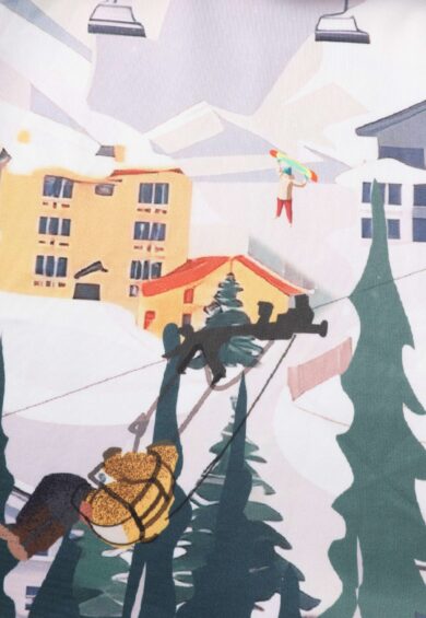 Amanda Ski Resort Flared Dress – New In | Kitty Darling