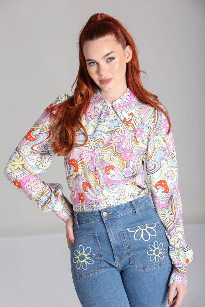 Happy Daze Blouse  Shop now at Kitty Darling