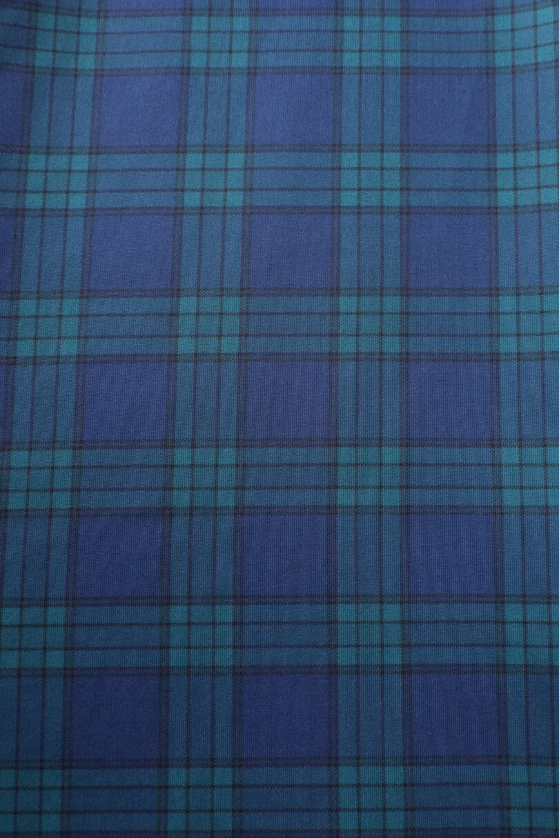 Scarlette Navy Check Swing Dress  Shop now at Kitty Darling