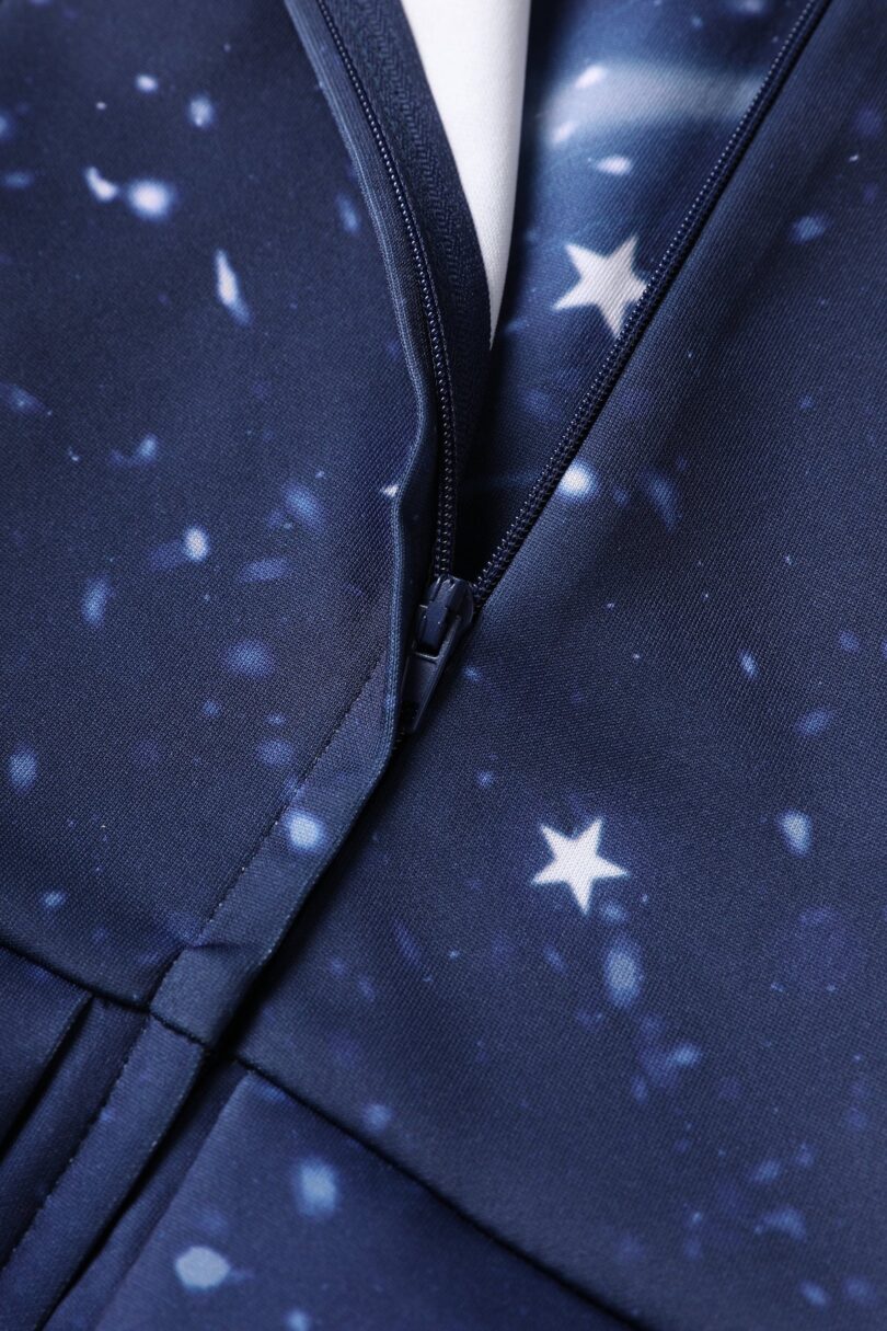 Amanda Starry Night London Skyline Winter Dress  Shop now at Kitty Darling